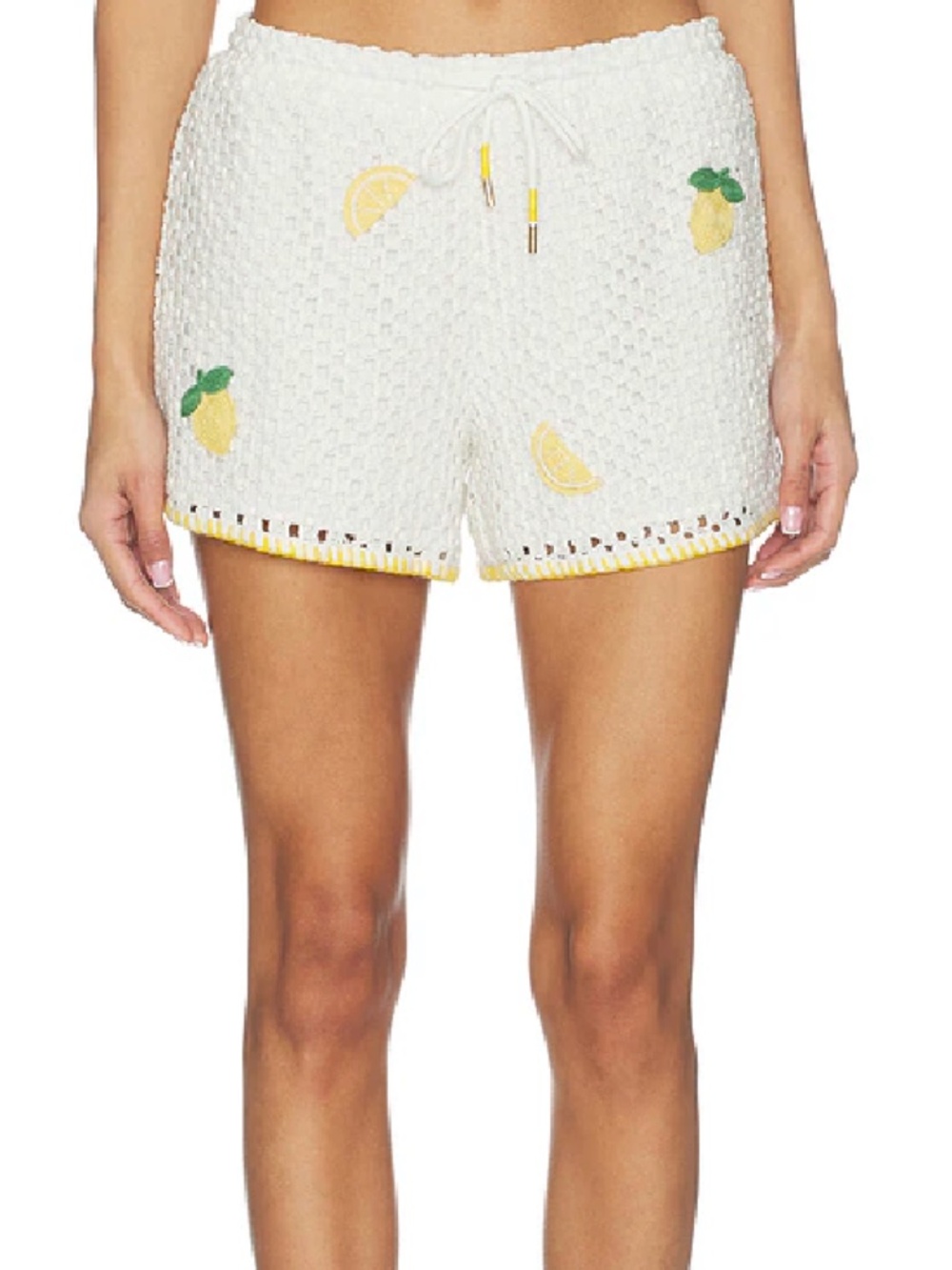Saylor Blithe Lemon Shorts